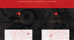 Desktop Screenshot of koi-aixenprovence.com